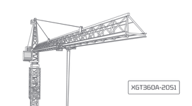 Башенный кран XCMG XGT360A-20S1