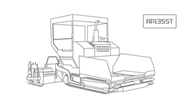 Асфальтоукладчик XCMG RP1355T