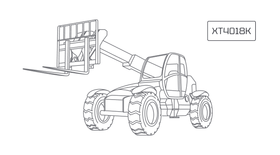 Телескопический погрузчик XCMG XT4018K