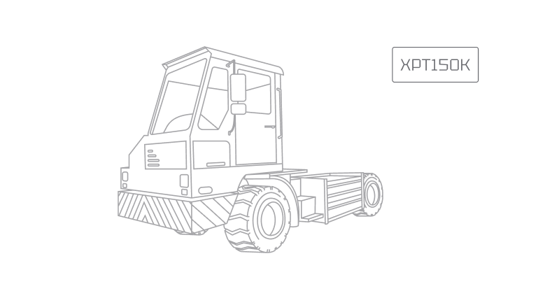 Портовый тягач XCMG XPT150К