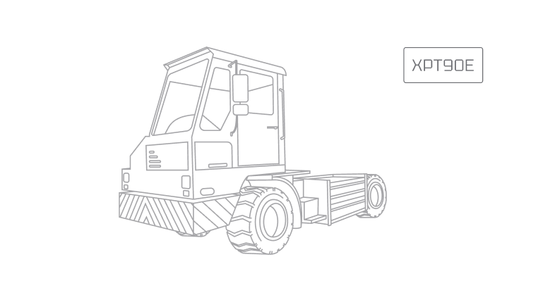 Портовый тягач XCMG XPT90E