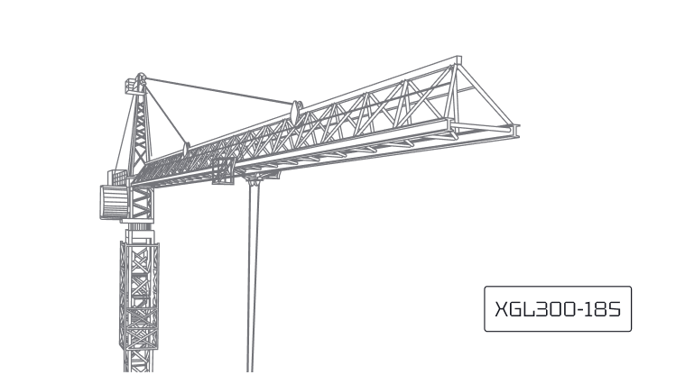 Башенный кран XCMG XGL300-18S