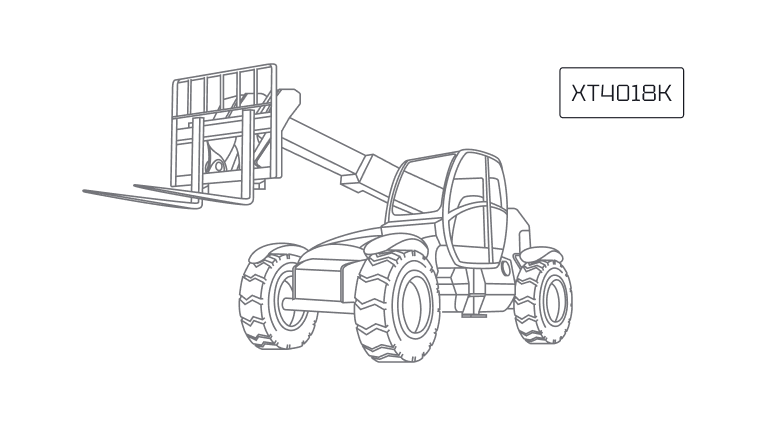 Телескопический погрузчик XCMG XT4018K